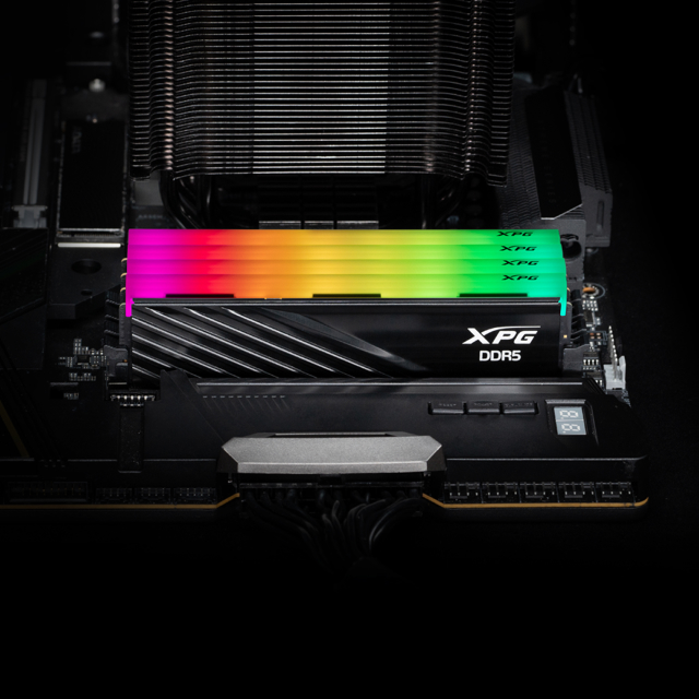 Kit de Memoria RAM ADATA XPG LANCER BLADE RGB DDR5 | 48GB (2 x 24GB) | DDR5 | On-Die ECC | 6000 MT/s | CL30 | XMP / EXPO | RGB | Negro | AX5U6000C3024G-DTLABRBK