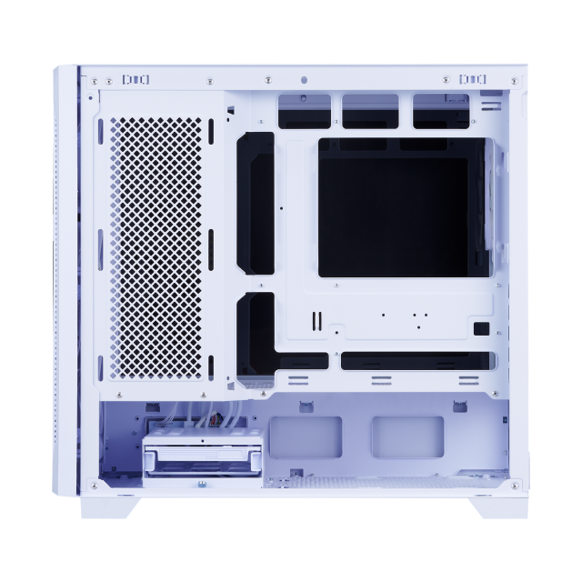 Gabinete ADATA XPG LANDER 300 | Mini Torre | Micro-ATX / Mini-ITX | USB-A 3.2 | Cristal Templado | Incluye 4 Ventiladores ARGB | Blanco | LANDER300MAA-WHCWW