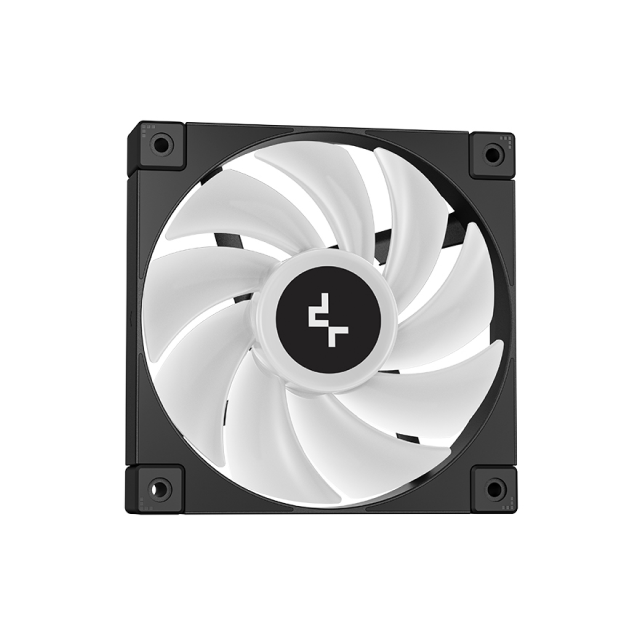 Enfriamiento Líquido DeepCool LD240 | 240mm | 600-2400 RPM | 8.71 dB | Panel LED | RGB | Color Negro | R-LD240-BKMSN-G-1