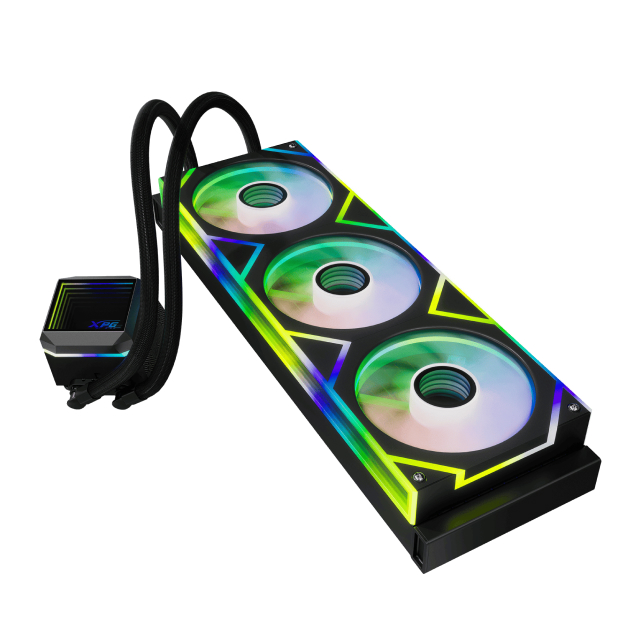 Enfriamiento Líquido ADATA XPG LEVANTE II 360 | 360 mm | 2000 RPM | AM5 / AM4 | LGA 1700 / 1851 / 1200 / 115x | ARGB | Negro | LEVANTEII360BKCWW