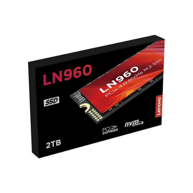 Unidad  SSD Lenovo LN960 NVMe | 2TB | 7400MB/s Lectura / 6500MB/s Escritura | PCI Express 4.0 | 5SD1N53072