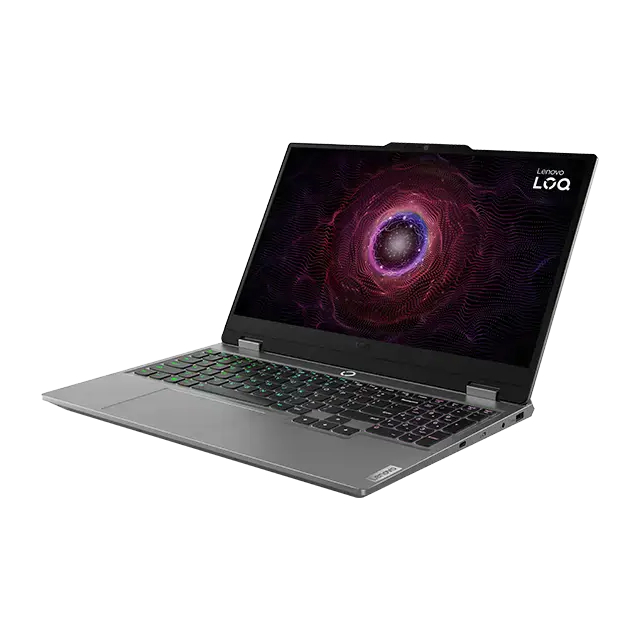 Laptop Lenovo LOQ 15ARP9 | 15.6" FHD | IPS | AMD Ryzen 5 7235HS | RTX 4050 6GB | 12GB de RAM DDR5 (Máx 32GB) | SSD 512GB (Máx 2 x 1TB) | Windows 11 Home | Teclado en Español | Gris (Luna Grey) | LOQ 15ARP9