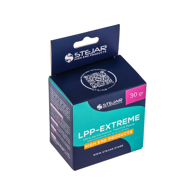 Pasta Térmica Stejar LPP-Extreme | 30 g | Alta Calidad Compatible con GPU CPU Consolas Cámaras Leds | LPP-Extreme-30gr
