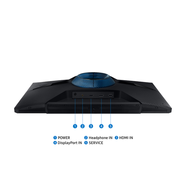 Monitor Gamer Plano Samsung Odyssey G3 G30D | 24" | 1920 x 1080 (FHD) | VA | 180Hz | 1ms (MPRT) | AMD FreeSync / HDR10 | HDMI 2.0 / DisplayPort 1.4 / Jack 3.5mm | Negro | LS24DG300ELXZX