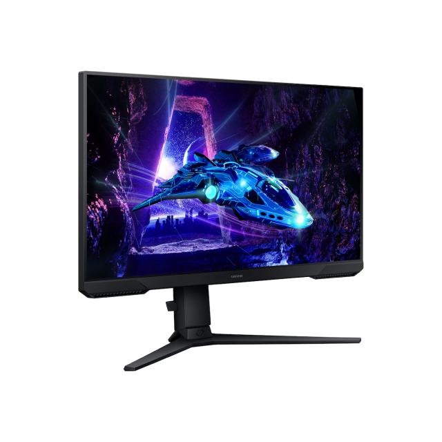 Monitor Gamer Plano Samsung Odyssey G3 G30D | 24" | 1920 x 1080 (FHD) | VA | 180Hz | 1ms (MPRT) | AMD FreeSync / HDR10 | HDMI 2.0 / DisplayPort 1.4 / Jack 3.5mm | Negro | LS24DG300ELXZX
