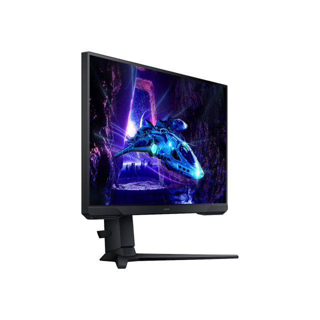 Monitor Gamer Plano Samsung Odyssey G3 G30D | 24" | 1920 x 1080 (FHD) | VA | 180Hz | 1ms (MPRT) | AMD FreeSync / HDR10 | HDMI 2.0 / DisplayPort 1.4 / Jack 3.5mm | Negro | LS24DG300ELXZX