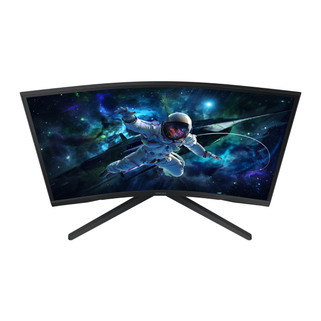 Monitor Gamer Curvo Samsung Odyssey G5 G55C | 27" | 2560 x 1440 (QHD) | VA | 165Hz | 1ms (MPRT) | 1000R | AMD FreeSync / HDR10 | HDMI 2.0 / DisplayPort 1.2 / Jack 3.5mm | Negro | LS27CG552ELXZX