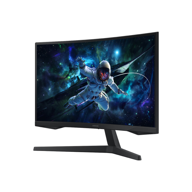 Monitor Gamer Curvo Samsung Odyssey G5 G55C | 27" | 2560 x 1440 (QHD) | VA | 165Hz | 1ms (MPRT) | 1000R | AMD FreeSync / HDR10 | HDMI 2.0 / DisplayPort 1.2 / Jack 3.5mm | Negro | LS27CG552ELXZX