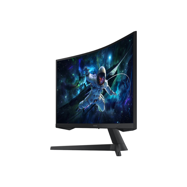 Monitor Gamer Curvo Samsung Odyssey G5 G55C | 27" | 2560 x 1440 (QHD) | VA | 165Hz | 1ms (MPRT) | 1000R | AMD FreeSync / HDR10 | HDMI 2.0 / DisplayPort 1.2 / Jack 3.5mm | Negro | LS27CG552ELXZX