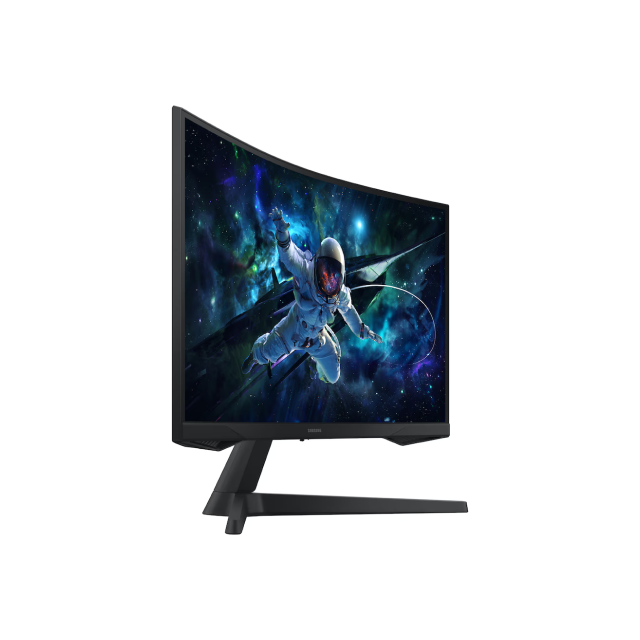 Monitor Gamer Curvo Samsung Odyssey G5 G55C | 27" | 2560 x 1440 (QHD) | VA | 165Hz | 1ms (MPRT) | 1000R | AMD FreeSync / HDR10 | HDMI 2.0 / DisplayPort 1.2 / Jack 3.5mm | Negro | LS27CG552ELXZX