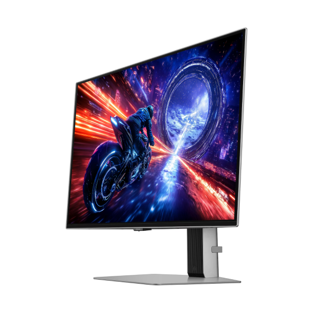Monitor Gamer Plano Samsung Odyssey G6 G60SF | 27" | 2560 x 1440 (WQHD) | QD-OLED | 500 Hz | 0.03 ms (GTG) | FreeSync / G-Sync / HDR | HDMI 2.1 / DisplayPort 1.4 / USB-A 3.2 Gen1 / Jack 3.5 mm | RGB | Plateado | LS27FG602SLXZX