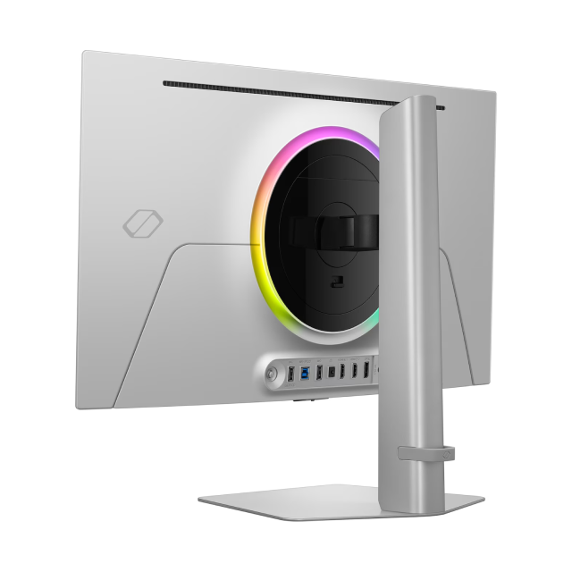 Monitor Gamer Plano Samsung Odyssey G6 G60SF | 27" | 2560 x 1440 (WQHD) | QD-OLED | 500 Hz | 0.03 ms (GTG) | FreeSync / G-Sync / HDR | HDMI 2.1 / DisplayPort 1.4 / USB-A 3.2 Gen1 / Jack 3.5 mm | RGB | Plateado | LS27FG602SLXZX