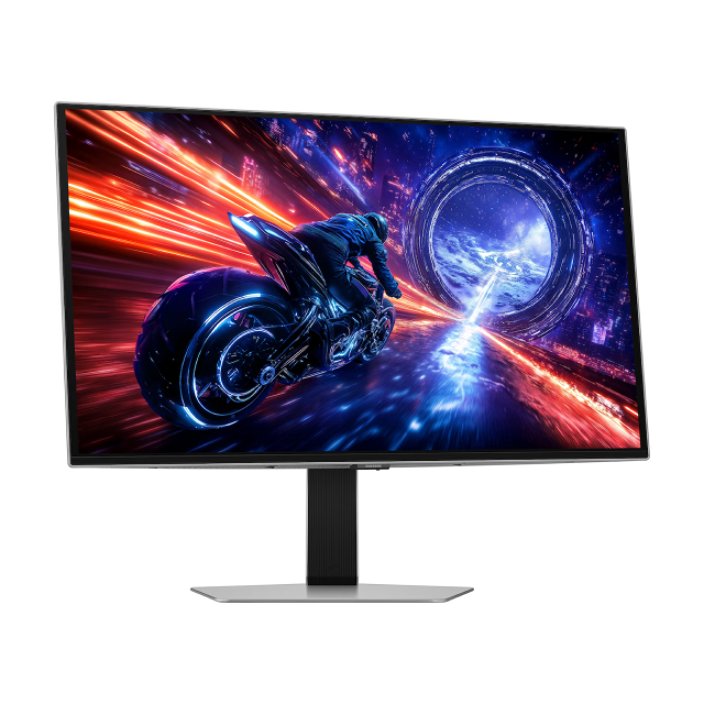 Monitor Gamer Plano Samsung Odyssey G6 G60SF | 27" | 2560 x 1440 (WQHD) | QD-OLED | 500 Hz | 0.03 ms (GTG) | FreeSync / G-Sync / HDR | HDMI 2.1 / DisplayPort 1.4 / USB-A 3.2 Gen1 / Jack 3.5 mm | RGB | Plateado | LS27FG602SLXZX