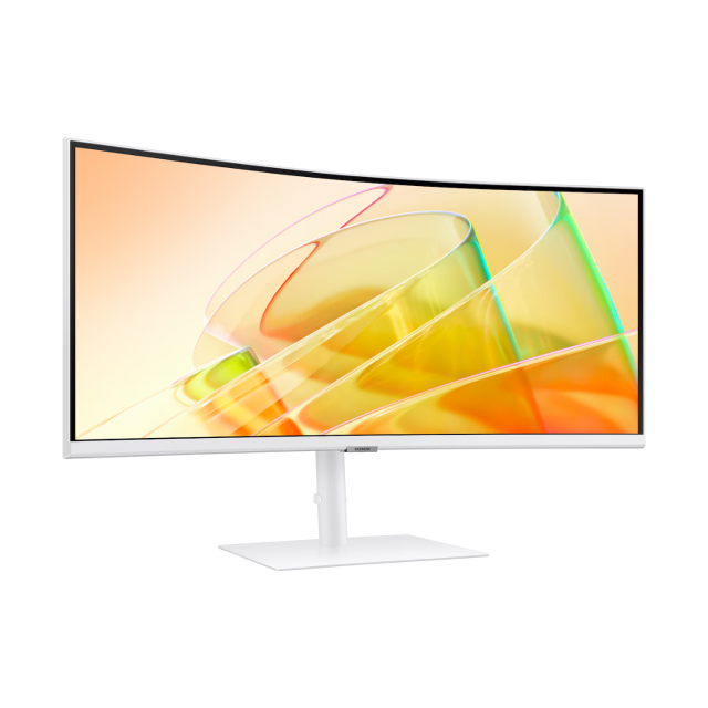 Monitor Curvo Samsung ViewFinity S6 | 34" | 3440 x 1440 (UWQHD) | VA | 100Hz | 5ms (GTG) | 1000R | Bocinas Integradas | AMD FreeSync / HDR10 | Thunderbolt 4 / HDMI 2.0 / DisplayPort 1.2 / USB 3.0 / LAN / Jack 3.5mm | Blanco | LS34C650TALXZX