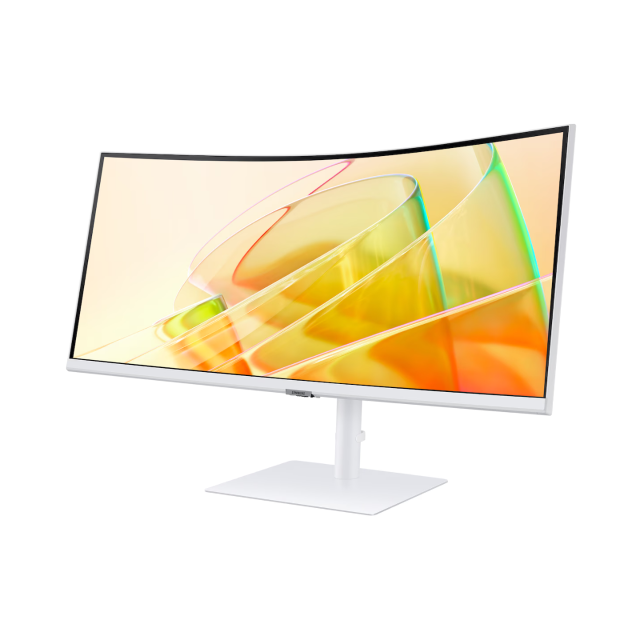 Monitor Curvo Samsung ViewFinity S6 | 34" | 3440 x 1440 (UWQHD) | VA | 100Hz | 5ms (GTG) | 1000R | Bocinas Integradas | AMD FreeSync / HDR10 | Thunderbolt 4 / HDMI 2.0 / DisplayPort 1.2 / USB 3.0 / LAN / Jack 3.5mm | Blanco | LS34C650TALXZX