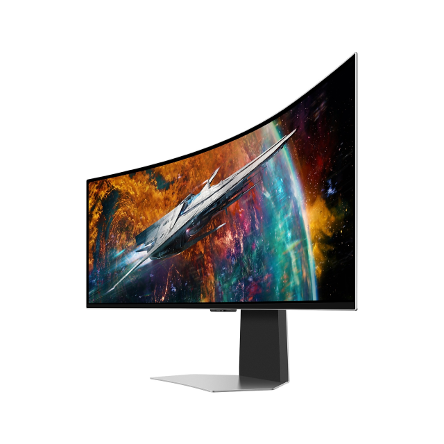 Monitor Gamer Samsung Odyssey OLED G9 G95SC | 49" | DQHD (5,120 x 1,440) | 32:9 | Curvo | 0.03ms(GTG) | 240Hz | HDMI / Micro HDMI / DisplayPort | LS49CG950SLXZX