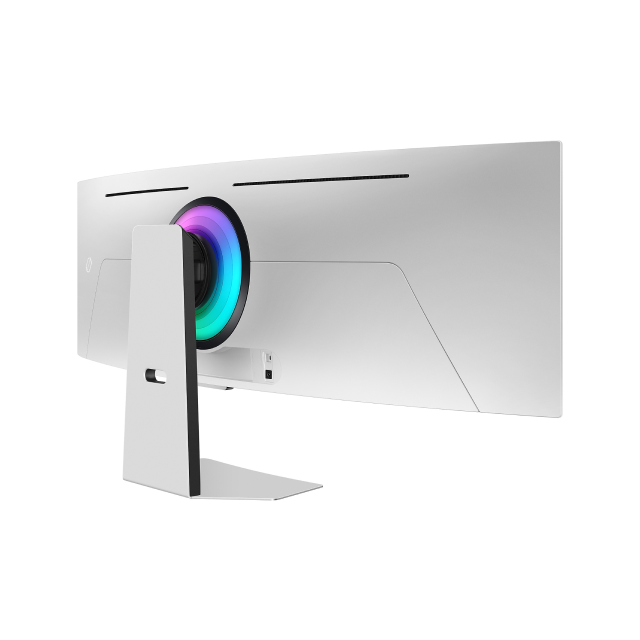 Monitor Gamer Samsung Odyssey OLED G9 G95SC | 49" | DQHD (5,120 x 1,440) | 32:9 | Curvo | 0.03ms(GTG) | 240Hz | HDMI / Micro HDMI / DisplayPort | LS49CG950SLXZX