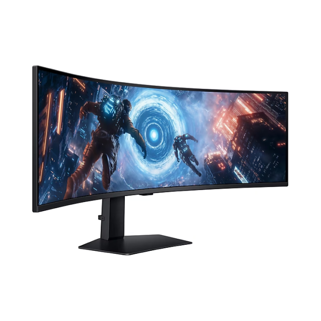 Monitor Gamer Curvo Samsung Odyssey G9 G91F | 49" | 32:9 | DQHD (5,120 x 1,440) | VA | 1ms (GtG) | 144 Hz | Pantalla Curva / UltraWide | HDMI / DisplayPort | FreeSync Premium Pro | LS49FG910ENXZX