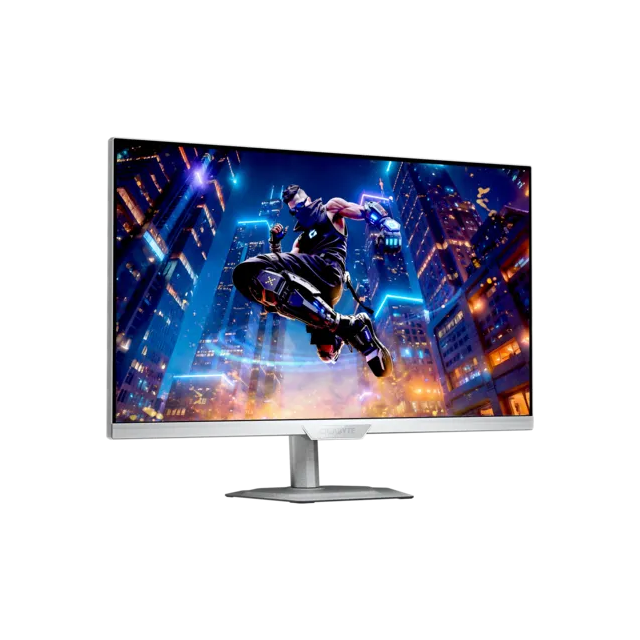 Monitor Gamer Plano GIGABYTE M27Q2 QD ICE | 27" | 2560 x 1440 (QHD) | IPS | 200Hz | 1ms (GTG) | G-Sync / HDR | HDMI 2.0 / DisplayPort 1.4 / USB-C / USB-A / Jack 3.5mm | Blanco | M27Q2 ICE