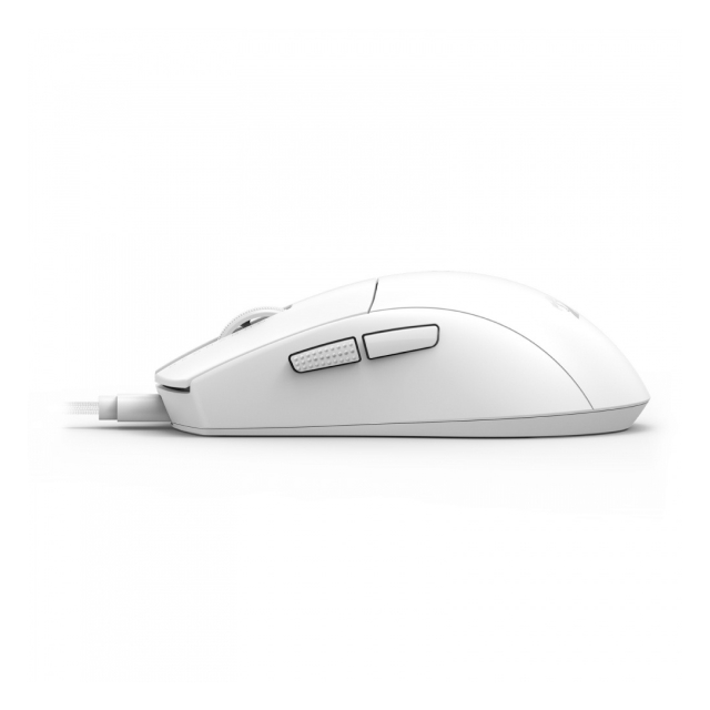 Mouse Gamer Alámbrico Redragon K1NG M724 | 12400 DPI | Sensor Óptico Pixart 3327 | Ultraligero | 42 g | 5 Botones Programables | Blanco | M724W