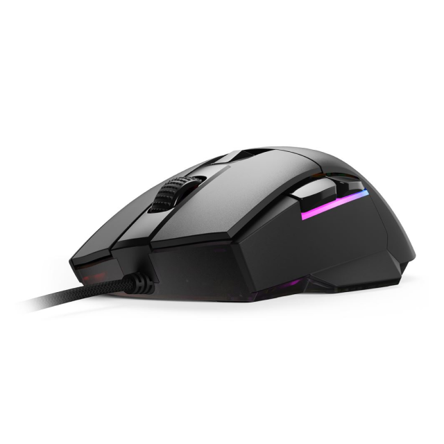 Mouse Gamer Alámbrico Sharkoon SKILLER SGM35 | 400 a 6,400 DPI | Sensor Óptico ATG4090 | 6 Botones | Conexión USB-A | RGB | Negro | M-SGM35W