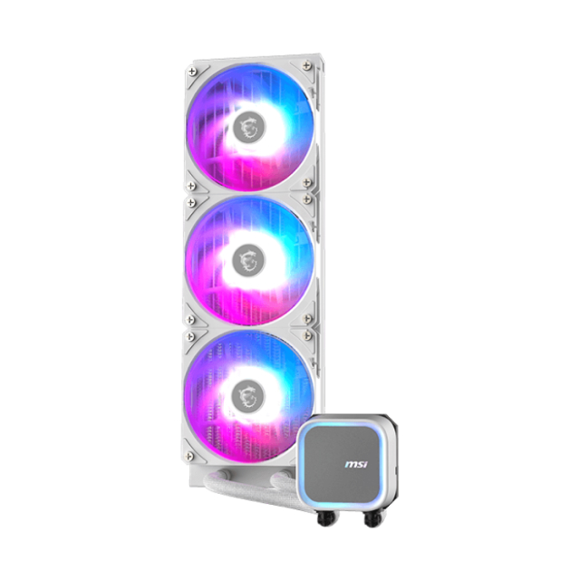 Enfriamiento Líquido MSI MAG CORELIQUID A13 360 | Radiador 260 mm | 3800 RPM | ARGB | Blanco | MAG CORELIQUID A13 360 / WHITE