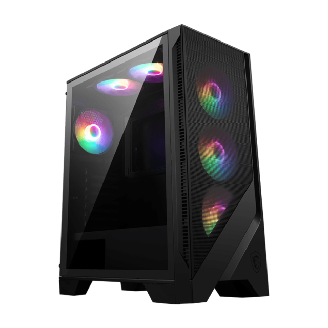 Gabinete MSI MAG FORGE 120A AIRFLOW | Media Torre | ATX / Micro-ATX / Mini-ITX | USB 3.2 | Cristal Templado | MAG FORGE 120A AIRFLOW