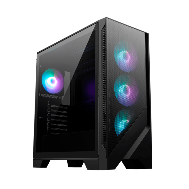 Gabinete MSI MAG FORGE 320R AIRFLOW | Negro | Mid Tower | ATX / Micro-ATX / Mini-ITX | MAG FORGE 320R AIRFLOW