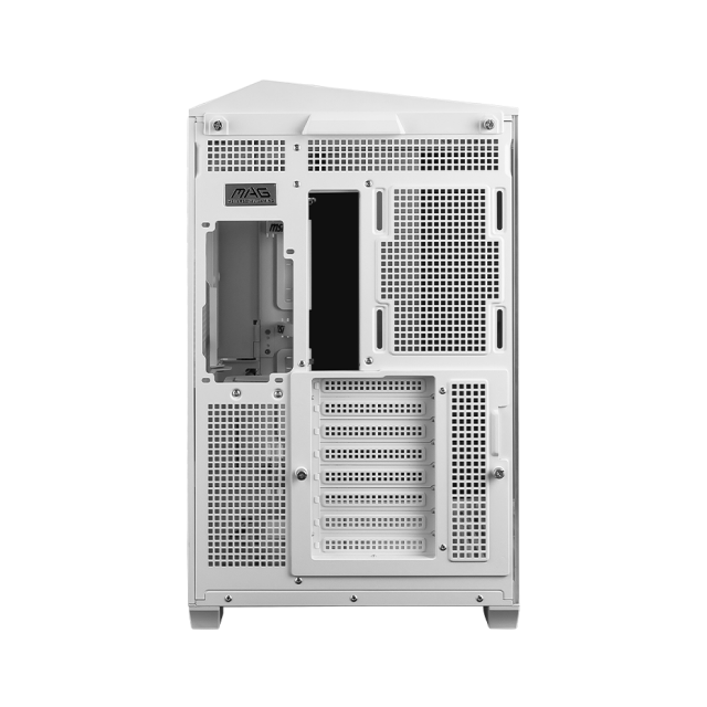 Gabinete MSI MAG PANO 100L PZ | Blanco | Mid Tower | Back-connect | ATX / Micro-ATX | Vidrio Templado | MAG PANO 100L PZ WHITE