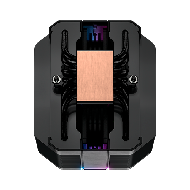 DISIPADOR PARA CPU COOLER MASTER MASTERAIR MAG620M RGB BLACK 120MM - MAM-D6PN-120PA-R1