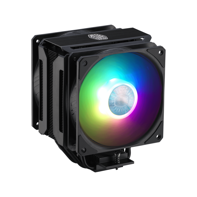 DISIPADOR PARA CPU COOLER MASTER MASTERAIR MA612 STEALTH ARGB - MAP-T6PS-218PA-R1