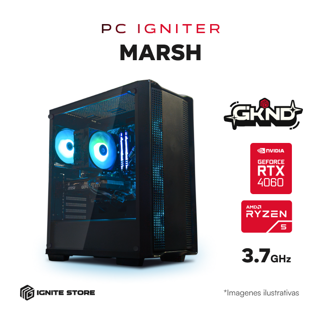 PC IGNITER MARSH - R5 5600X + RTX 4060