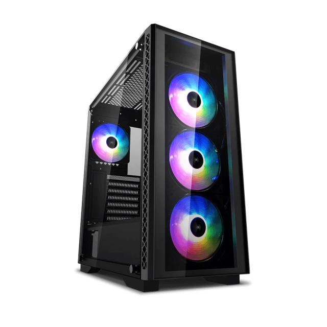 Gabinete DeepCool Matrexx 50 ADD-RGB 4F | ATX | 4 Ventiladores ARGB Preinstalados | DP-ATX-MATREXX50-AR-4F-NE