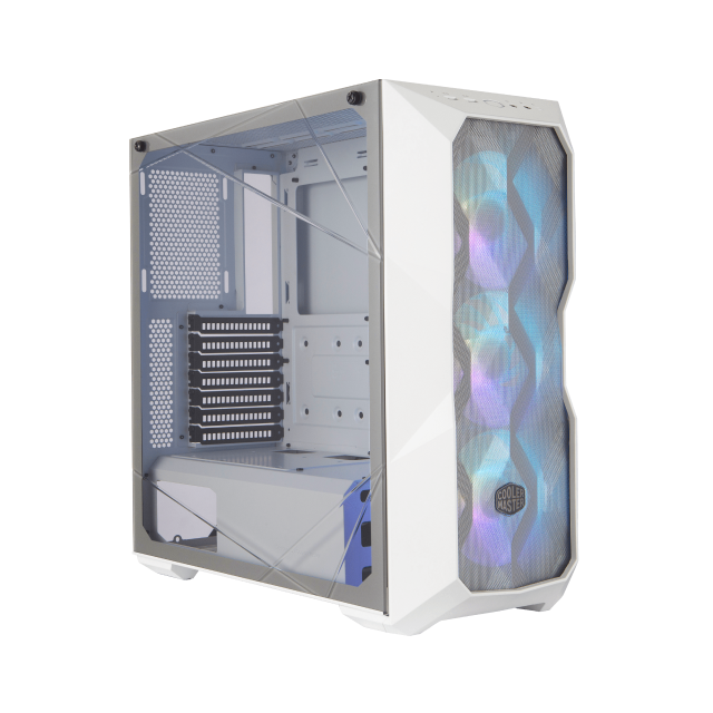 Gabinete Cooler Master TD500 MESH White | Mid Tower | E-ATX / ATX / Micro ATX | 3 Ventiladores ARGB preinstalados | Color Blanco | MCB-D500D-WGNN-S01