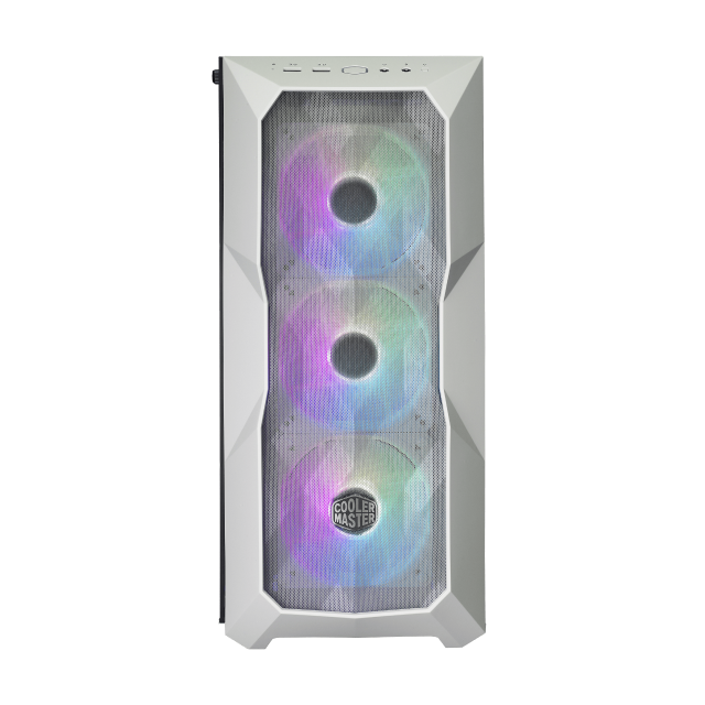 Gabinete Cooler Master TD500 MESH White | Mid Tower | E-ATX / ATX / Micro ATX | 3 Ventiladores ARGB preinstalados | Color Blanco | MCB-D500D-WGNN-S01