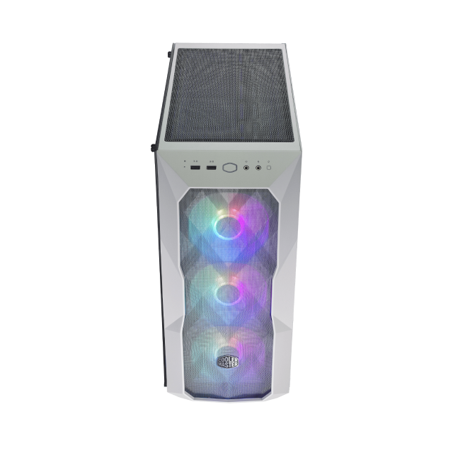 Gabinete Cooler Master TD500 MESH White | Mid Tower | E-ATX / ATX / Micro ATX | 3 Ventiladores ARGB preinstalados | Color Blanco | MCB-D500D-WGNN-S01