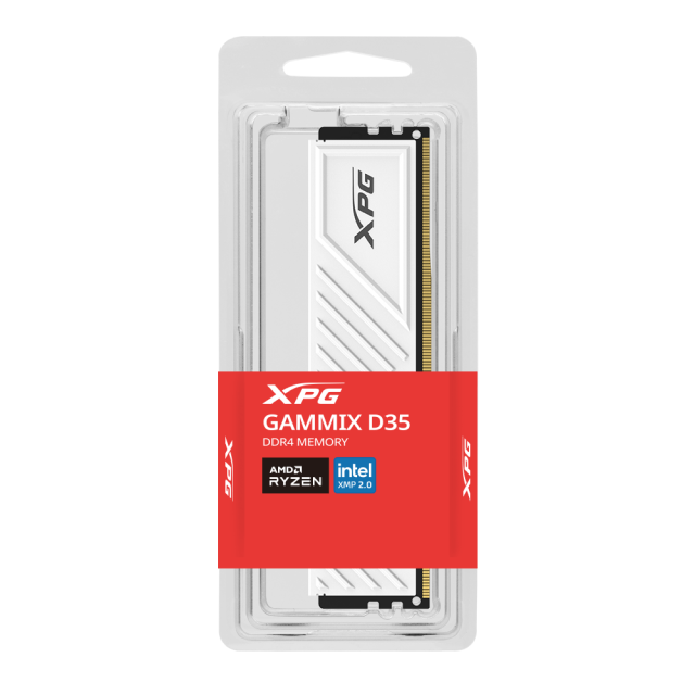 Memoria RAM DDR4 | 8GB | 3200MHZ | ADATA XPG GAMMIX D35  | Blanca | AX4U32008G16A-SWHD35