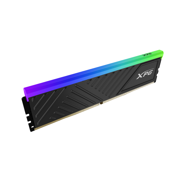 Memoria RAM XPG Spectrix D35G RGB | DDR4 |  3200MHz | 8GB | CL16 | Negro | AX4U32008G16A-SBKD35G