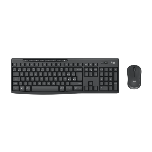 Kit de Teclado y Mouse Logitech MK370 | Inalámbrico |  Batería de larga duración | Accesos directos programables | Baterías AA ( Incluidas en la caja ) | 920-012063