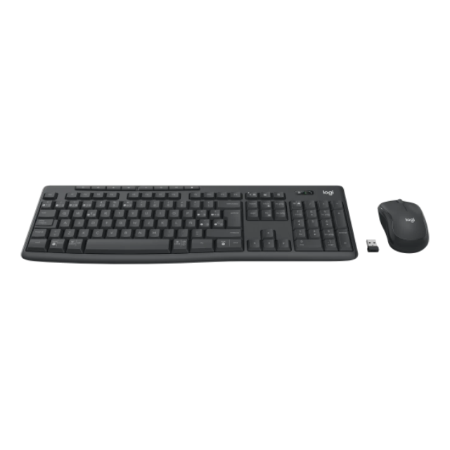 Kit de Teclado y Mouse Logitech MK370 | Inalámbrico |  Batería de larga duración | Accesos directos programables | Baterías AA ( Incluidas en la caja ) | 920-012063