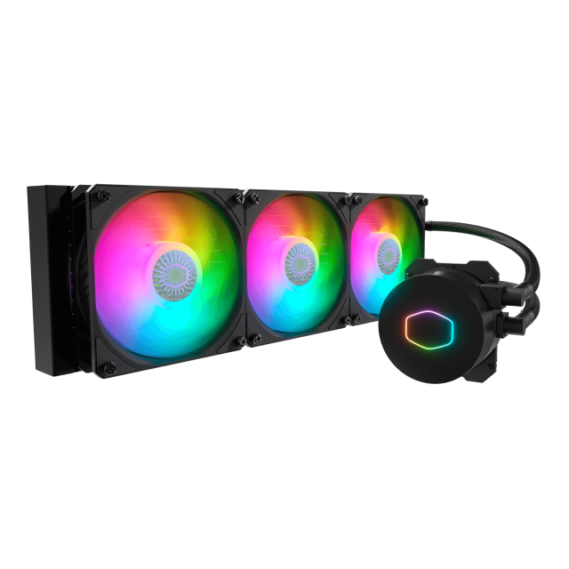 ENFRIAMIENTO LIQUIDO COOLER MASTER ML360L V2 ARGB - 360MM 120MM X3 SUPPORT LGA1700 - MLW-D36M-A18PA-R2