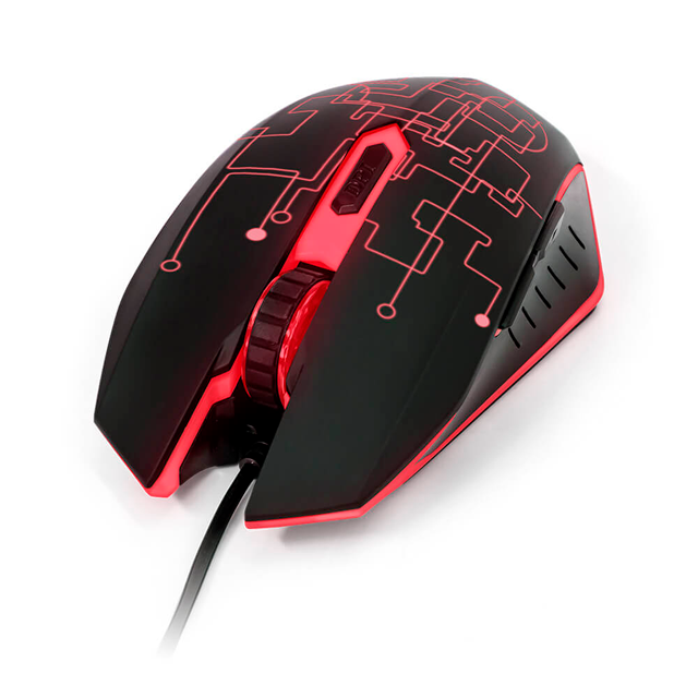 MOUSE VORAGO START THE GAME SENSOR OPTICO 3200 DPI  MO-501