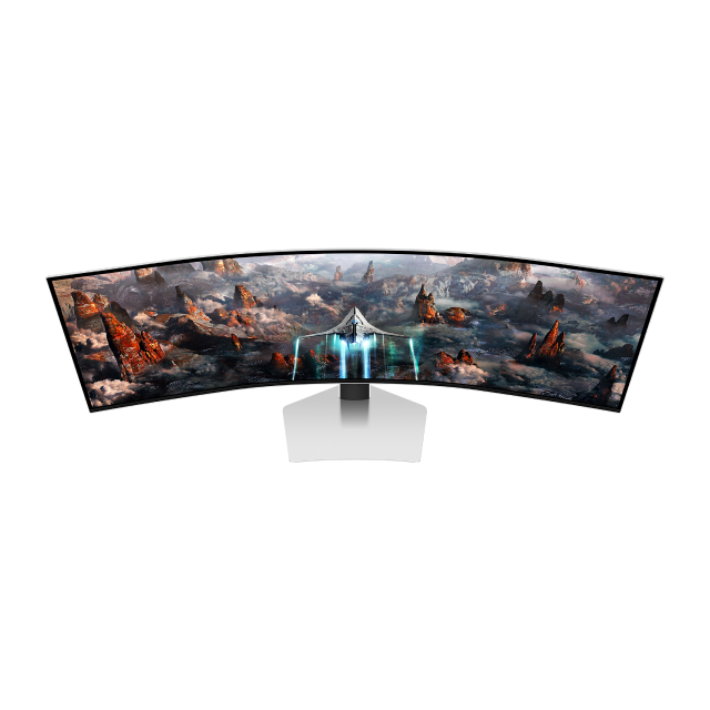 Monitor Gamer Curvo Samsung Odyssey OLED G9 G93SC | 49" | 32:9 | 5,120 x 1,440 | OLED | 0.03ms (GtG) | 240 Hz | Pantalla Curva / UltraWide | HDMI / MicroHDMI / DisplayPort | LS49CG930SLXZX