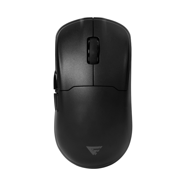 Mouse Inalámbrico Game Factor MOW800 | 26,000 DPI | Sensor Pixart 3395 | Incluye Base Magnetica RGB | 80hrs Batería recargable | Color Negro | MOW800-BK