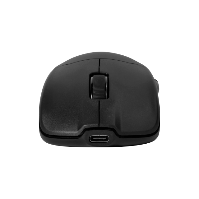 Mouse Inalámbrico Game Factor MOW800 | 26,000 DPI | Sensor Pixart 3395 | Incluye Base Magnetica RGB | 80hrs Batería recargable | Color Negro | MOW800-BK