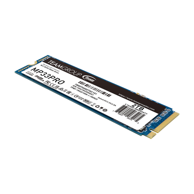 Unidad SSD TeamGroup MP33 PRO | 2TB | M.2 | PCIe 3.0 / NVMe | TM8FPD002T0C101