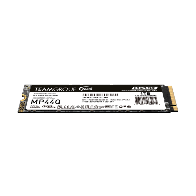 Unidad SSD TeamGroup MP44Q | 1TB | 7400MB/s Lectura / 6200MB/s Escritura | TM8FFD001T0C101