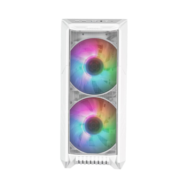 Gabinete Cooler Master HAF 500 | ATX / M-ATX / ITX | 3 ventiladores preinstalados | Color Blanco | H500-WGNN-S00