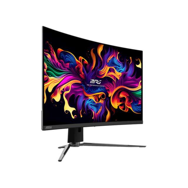 Monitor Curvo MSI MPG 321CURX QD-OLED | 31.5” | QD-OLED | 3840x2160 (UHD) | 48-240Hz | 0.03ms (GTG) | Adaptive-Sync | MPG 321CURX QD-OLED