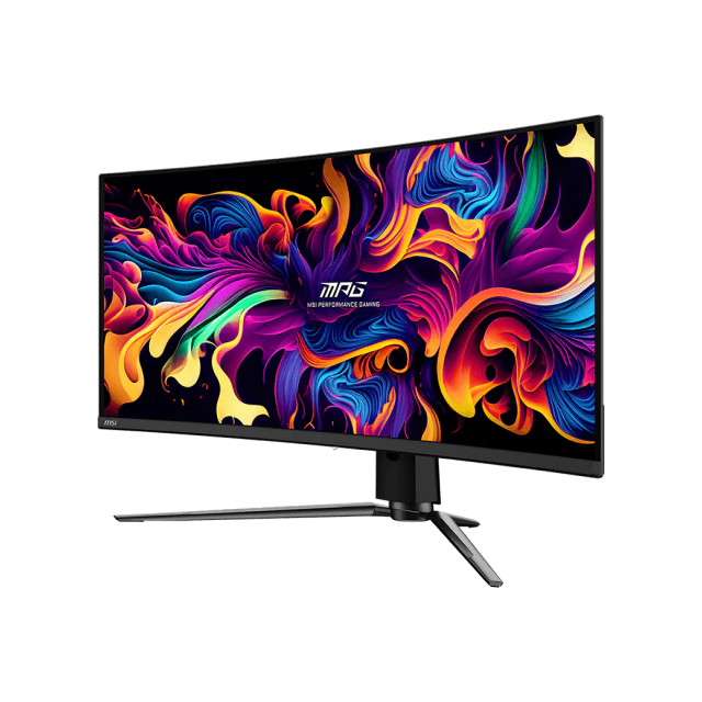 Monitor Gamer Curvo MSI MPG 341CQPX QD-OLED | 34" | 3440 x 1440 (UWQHD) | QD-OLED | 240 Hz | 0.03 ms (GTG) | 1800R | G-Sync / HDR | HDMI 2.1 / DisplayPort 1.4a / USB-C / Jack 3.5 mm | Negro | MPG 341CQPX QD-OLED